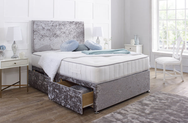 Florence New Divan Bed Set with Mattress