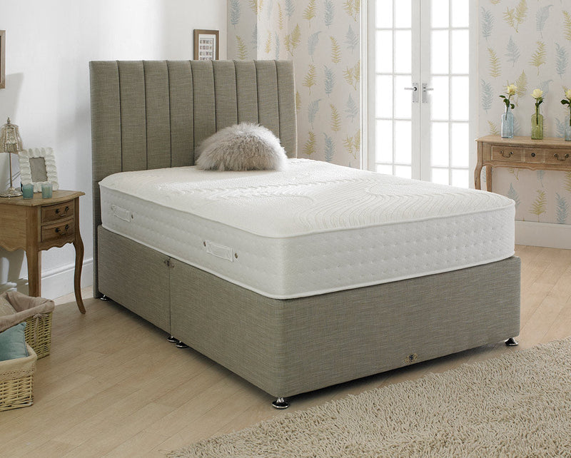 Classic Lyon Divan Bed Set with Mattress Options