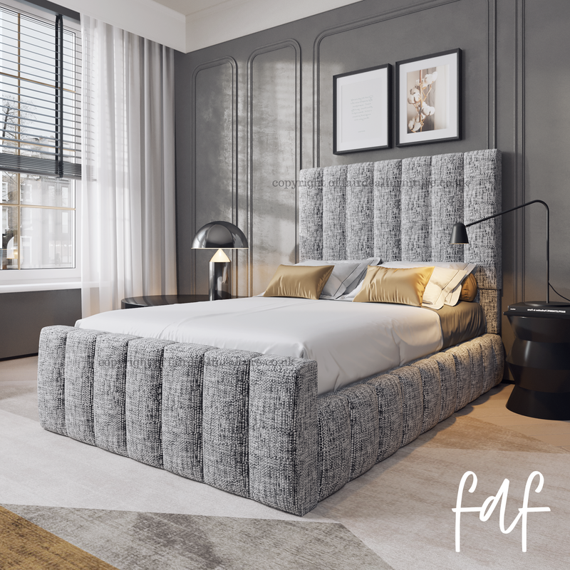Mayfair upholstered storage discount bed